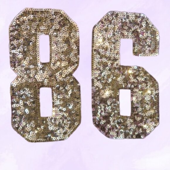 PINK Victoria's Secret outline pink sequined 86 t-shirt "pink" down sleeves XS - Picture 6 of 8